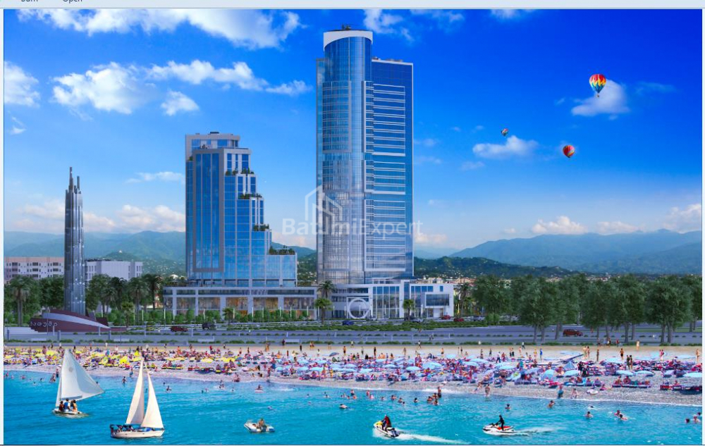 Квартира 30.7 м² - Алея Героїв, Батумі, Грузія