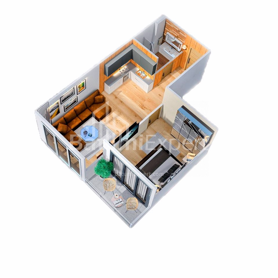 Квартира 55 м² - Петра Багратіоні, Батумі, Грузія