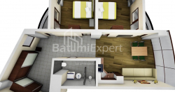 Квартира 84.54 м² - Мезгваурта, Чакві, Грузія