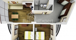 Квартира 84.98 м² - Мезгваурта, Чакві, Грузія