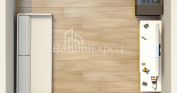 Квартира 1-комн 34.8 м² - Мезгваурта, Чакві
