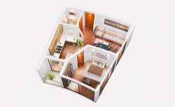 Квартира 38.3 м² - Алея Героїв, Батумі, Грузія