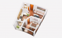 Квартира 1-комн 43.2 м² - Алея Героїв, Батумі