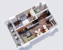 Квартира 2-комн 60 м² - Ладо Гудіашвілі, Батумі