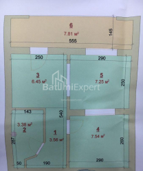 Квартира 36 м² - Юр'ївська, Батумі, Грузія