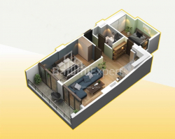 Об'єкт, що будується 3-комн 75.4 м² - Хайдара Абашидзе, Батумі