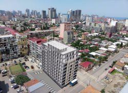 Об'єкт, що будується 2-комн 58.5 м² - Комахідзе, Батумі