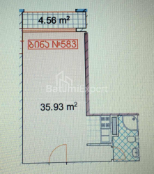 Квартира 40.5 м² - Тбел-Абусерідзе, Батумі, Грузія