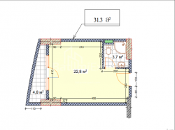 Квартира 31.3 м² - Шерифа Хімшіашвілі, Батумі, Грузія