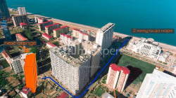 Квартира 33.1 м² - Шалва Інасаридзе, Батумі, Грузія