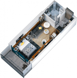 Квартира 29.3 м² - Жиулі Шартава, Батумі, Грузія